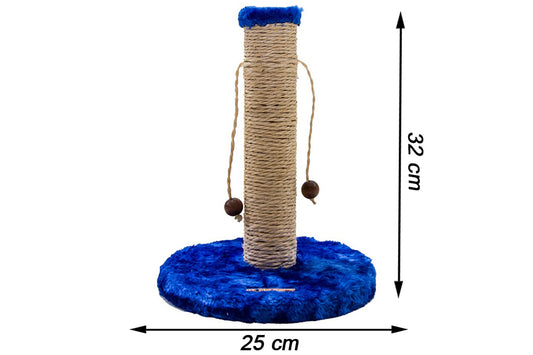 Luppet Brinquedo Arranhador Com Poste Para Gatos Azul